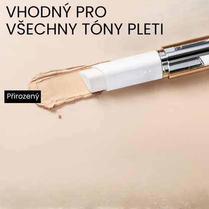 Make-up 2 v 1 s integrovaným štětcem